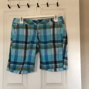 Aeropostale plaid Bermuda shorts